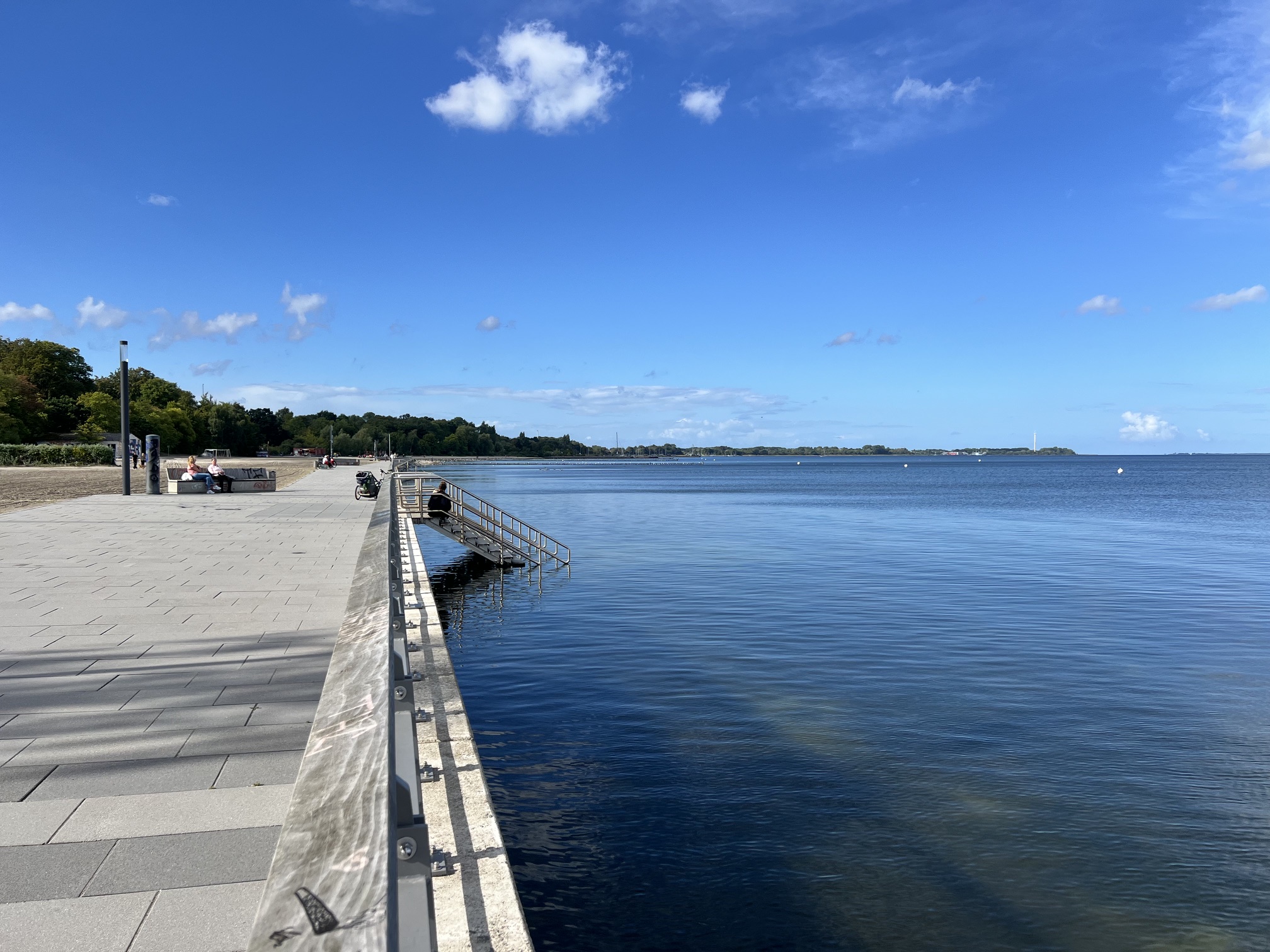 Promenade am Strelasund in Stralsund